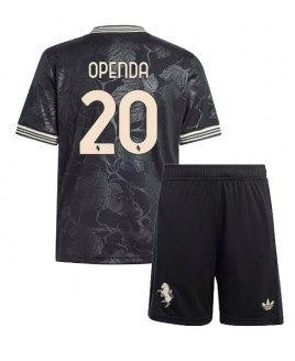 Günstige Juventus Lois Openda #20 3rd trikot Kinder 2025-26 Kurzarm (+ Kurze Hosen)